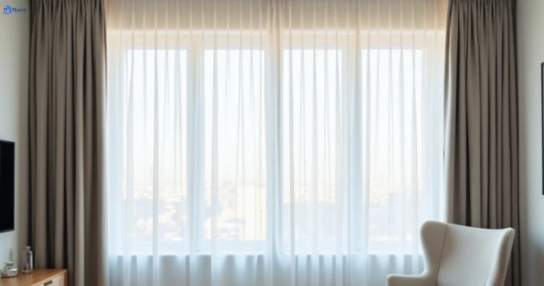 Freshly steam cleaned curtains in russell-lea-nsw QLD